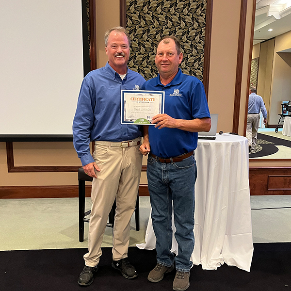 Rick Johnloz 40 years